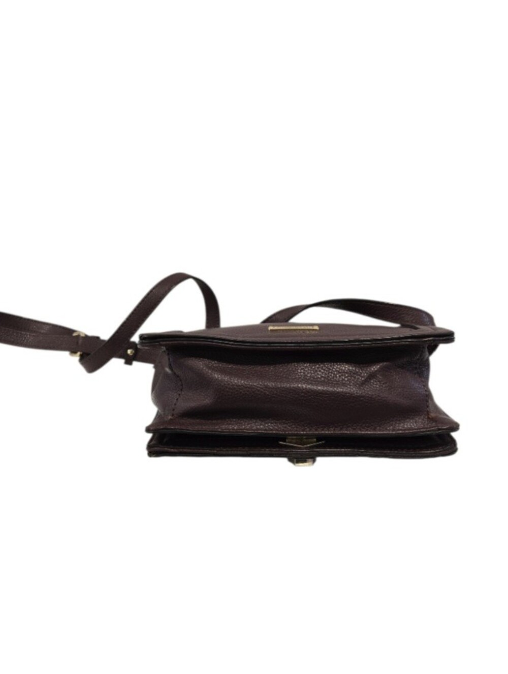 Rebecca Minkoff Quilted Leather Crossbody in Deep Plum - Picture 5 of 15